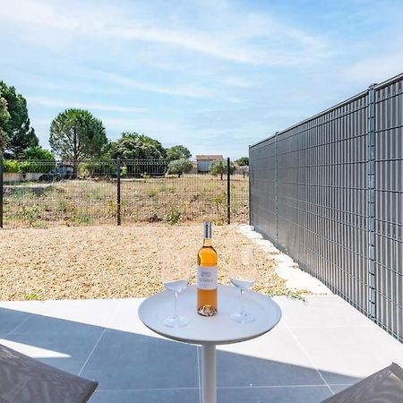 ☆ Blue Provencal Appartement ☆ Morieres-les-Avignon Bagian luar foto